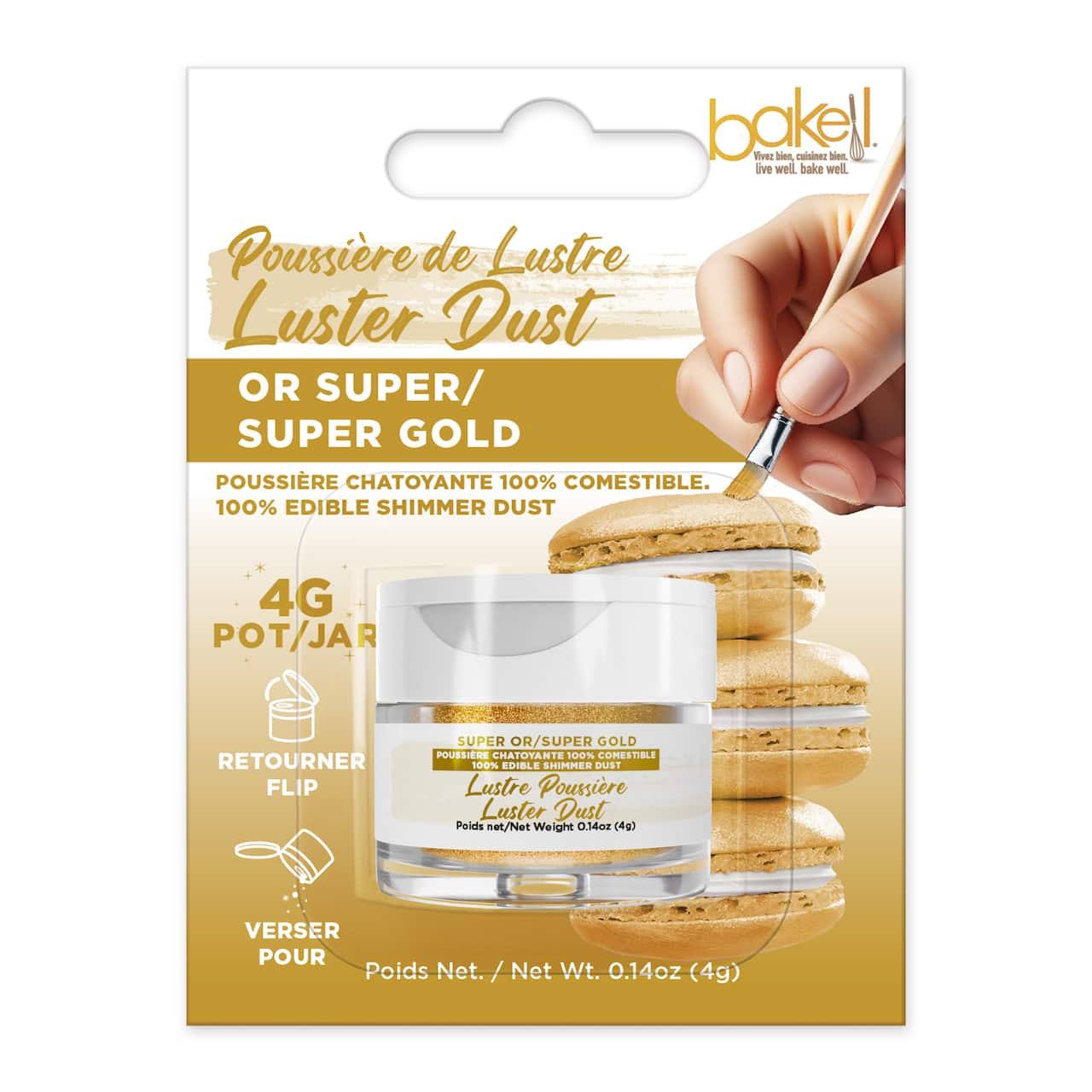 Bakell® Luster Dust Edible Shimmer Dust